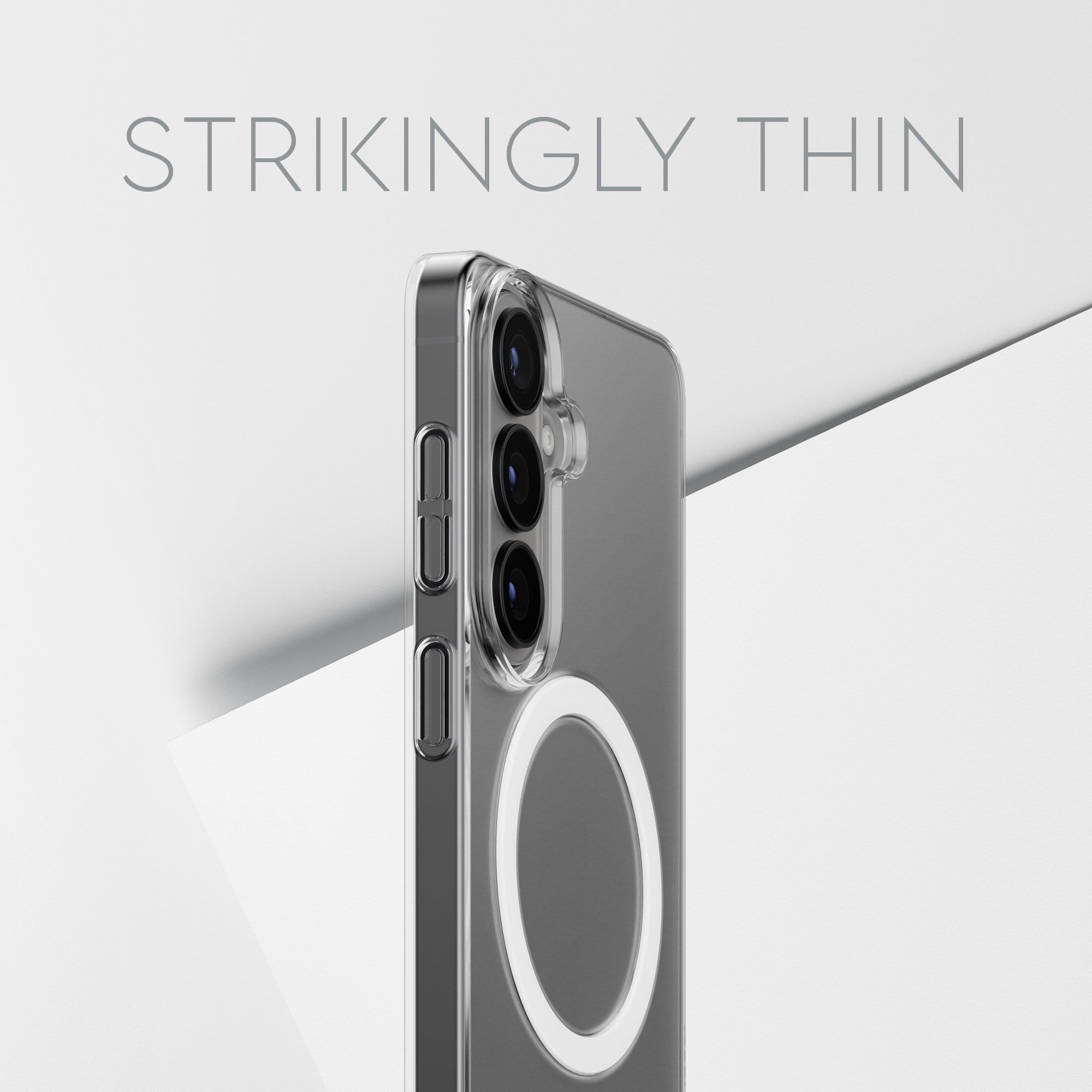 CARE™ by PanzerGlass® SL1M Case Transparent w. Qi Samsung Galaxy S26